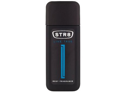 STR8 deospray ve skle Men Live True 75 ml