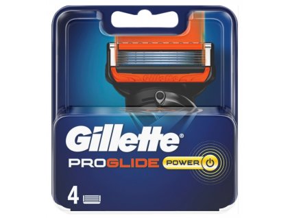 Gillette Fusion Proglide Power náhradní břity 4 ks