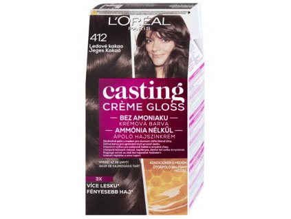 Loreal Paris Casting barva na vlasy 412 ledové kakao