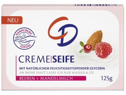 CD mýdlo tuhé Mandle & Malina 100 g