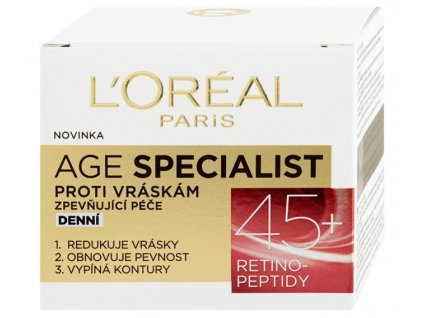 Loreal krém Age Specialist 45+ proti vráskám denní 50 ml