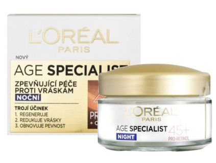 loreal age secialist 45 nocni