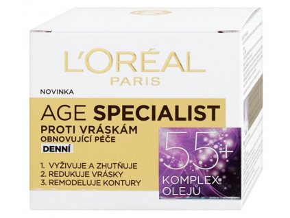 Loreal krém Age Specialist 55+ proti vráskám denní 50 ml