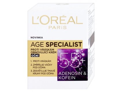 Loreal krém Age Specialist 55+ proti vráskám oční 15 ml