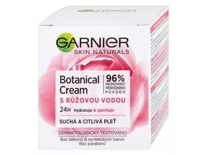 Garnier Skin Naturals Botanical krém s výtažky z Růže 50 ml