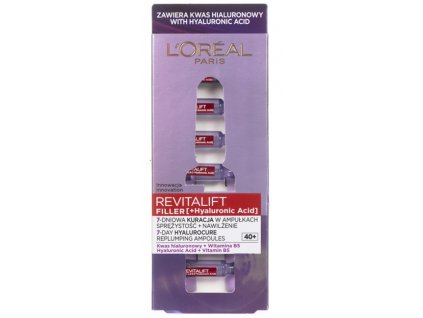Loreal Revitalift Filler 7 denní vyplňující kúra v ampulích 7 x 1,3 ml