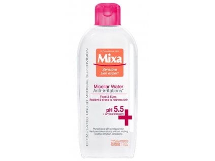 Mixa Anti-Irritation micelární voda proti pocitu podráždění 400 ml