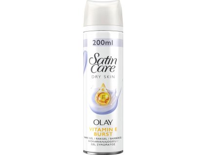 Gillette Satin Care gel na holení Olay Violet Swirl 200 ml