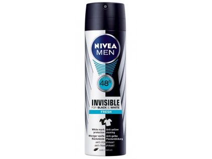 Nivea deospray Men Invisible Black & White Fresh 150 ml