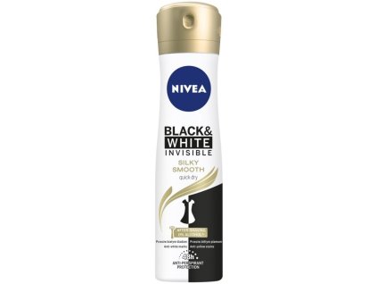 Nivea deospray Invisible Black & White Silky Smooth 150 ml