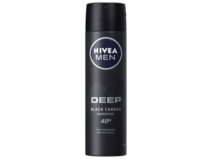 Nivea deospray Men Deep Black Carbon Darkwood 150 ml