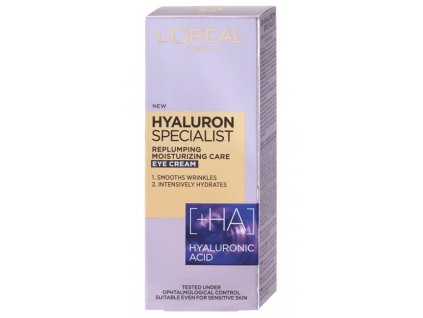 Loreal Hyaluron Specialist Vyplňující hydratační oční krém 15 ml