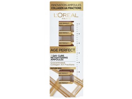 Loreal Age Perfect 7denní péče pro zralou pleť ampule 7x1 ml