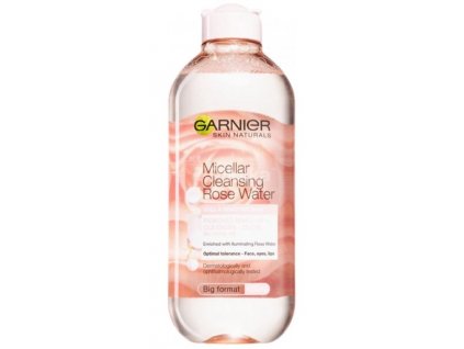 Garnier Skin Naturals micelární voda s růžovou vodou 400 ml