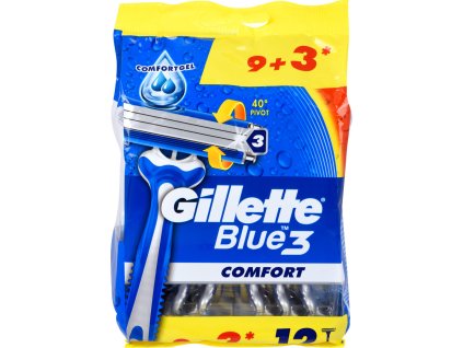 gillette panska jednorazova holitka gillette blue3 9 3 ks 14795771104112