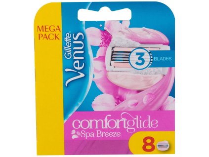 gillette venus nahradni brit spa breeze 8 ks comfortglide pro zeny