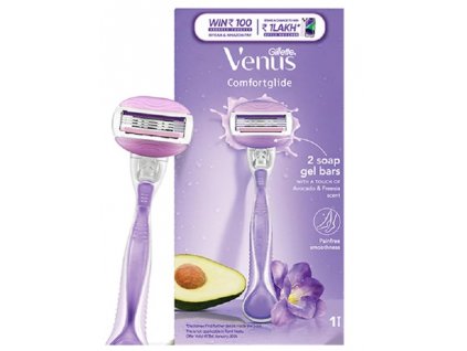 Gillette Venus Comfortglide holící strojek +1 náhrada