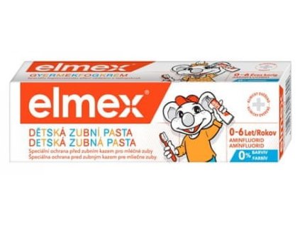 Elmex zubní pasta Junior 0-6 75 ml