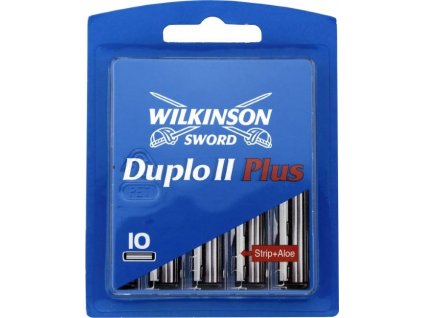 Wilkinson Sword Duplo II Plus náhradní břity 10 ks