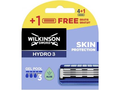 Wilkinson Sword Hydro 3 Skin Protection náhradní břity 4+1 ks