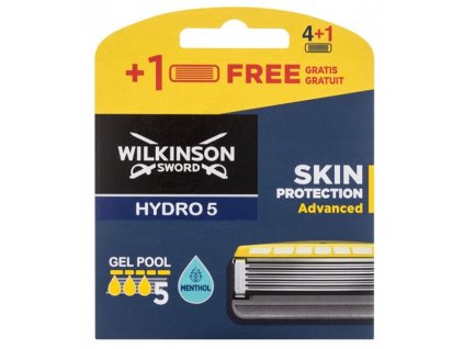 Wilkinson Sword Hydro 5 Skin Protection Advanced náhradní břity 4+1 ks