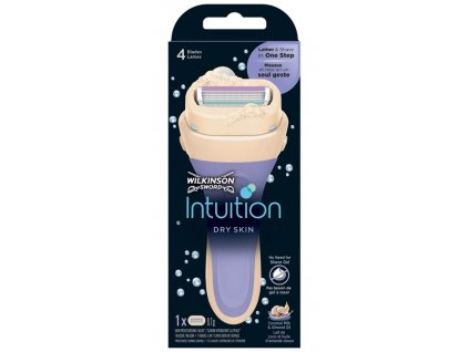 Wilkinson Sword Intuition Dry Skin holicí strojek + 1 hlavice