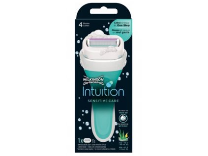 Wilkinson Sword Intuition Sensitive Care holicí strojek + 1 hlavice