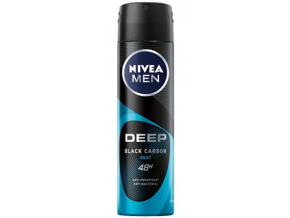 Nivea deospray Men Deep Black Carbon Beat 150 ml