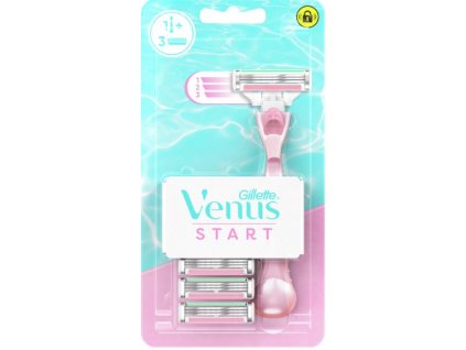 Gillette sada Venus Start strojek + 3 ks  břity