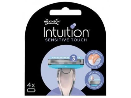 Wilkinson Sword Intuition Sensitive Touch náhradní žiletky 4 ks