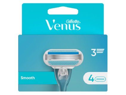 Gillette Venus Smooth náhradní břity 4 ks