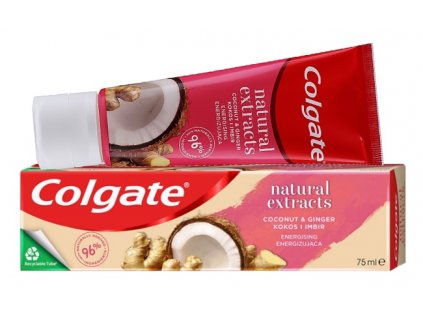 Colgate zubní pasta Naturals Kokos & zázvor 75 ml