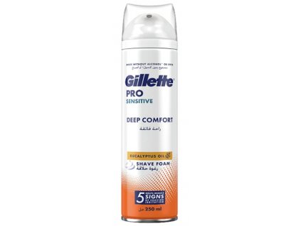 Gillette pěna na holení Pro Sensitive 250 ml