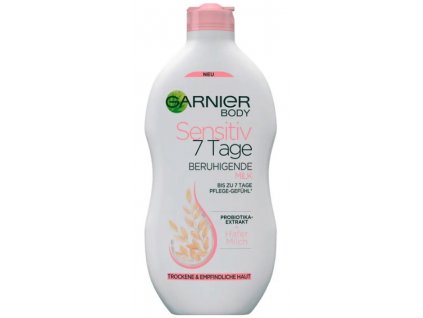 Garnier Body tělové mléko Intensive 7 days Sensitive 400 ml