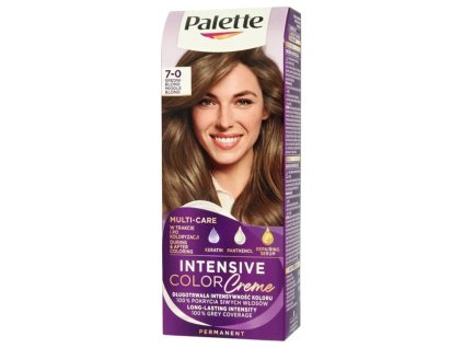 palette intensive color creme coloring cream no n6 medium blond 1op