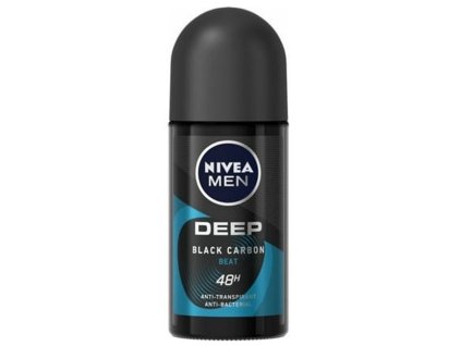Nivea Deo Roll on Men Deep Black Carbon Beat 50 ml