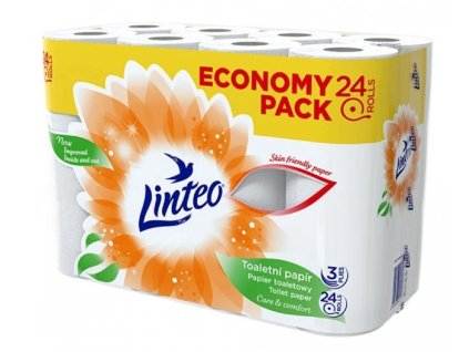 24516 linteo toaletni papir 3vrstvy 24ks