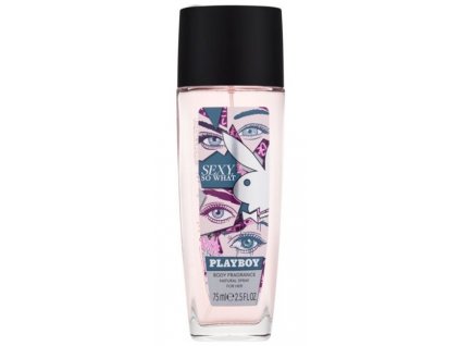 Playboy deospray ve skle Sexy So What 75 ml