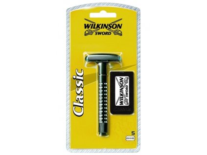 Wilkinson Sword Classic Double Edge strojek+žiletky 5 ks