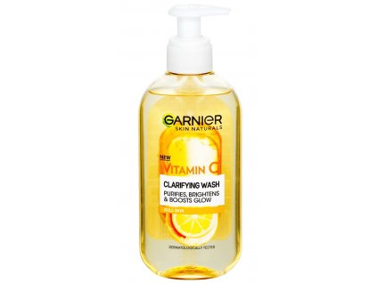 Garnier Skin Naturals Vitamin C čisticí pleťový gel pro mdlou a unavenou pleť 200 ml