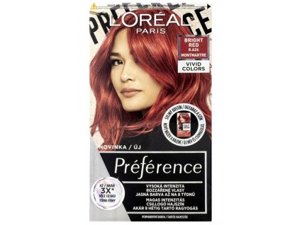 Loreal Paris Préférence Vivid Colors 8.624 Bright Red