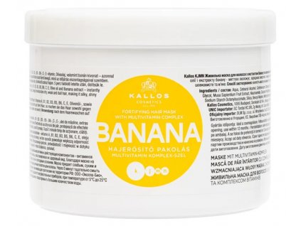 Kallos Banana Multivitamín Complex maska na vlasy 500 ml