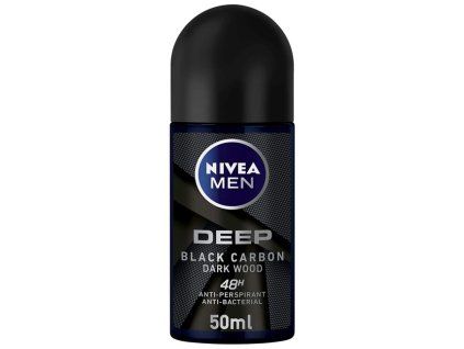 NIVEA ROLL MEN DEEP BLACK CARBON BEAT 50GM