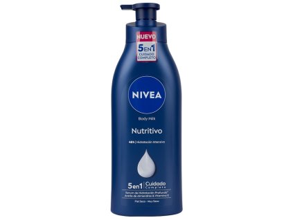 Nivea tělové mléko pumpička Body Milk Nutritivo 500 ml