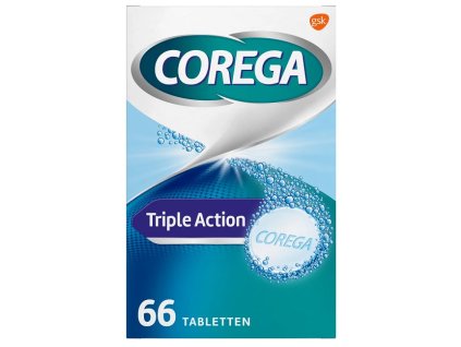 Corega 4v1 Triple Action Tabs 66 ks