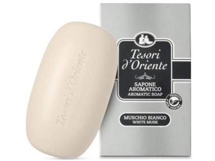 Tesori d'Oriente Muschio Bianco tuhé mýdlo 125 g
