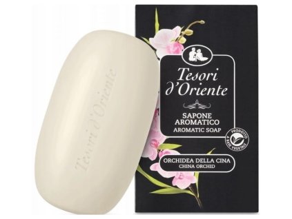Tesori d'Oriente Orchid of China tuhé mýdlo 125 g