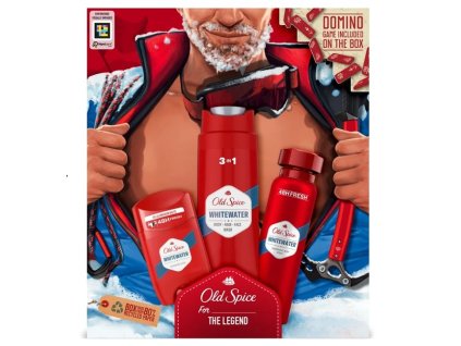 Old Spice sada Whitewater deodorant+deostick+sprchový gel