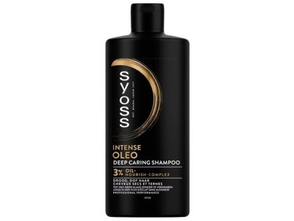 syoss intense oleo deep caring shampoo 3 oil nourish 440ml