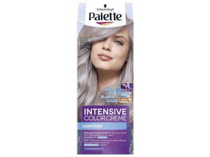 Palette barva na vlasy Intensive Color 10-19 chladný stříbřitě plavý 50 ml